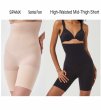 画像1: 送料無料SPANX スパンクス】High-Waisted Mid-Thigh Short10398R Black/ガードル/矯正下着/シェイプアップ/ (1)