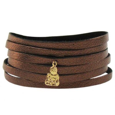 画像2: 【iluck】お守りアクセMulti Leather Bracelet　CAROLINA　BUDDHA