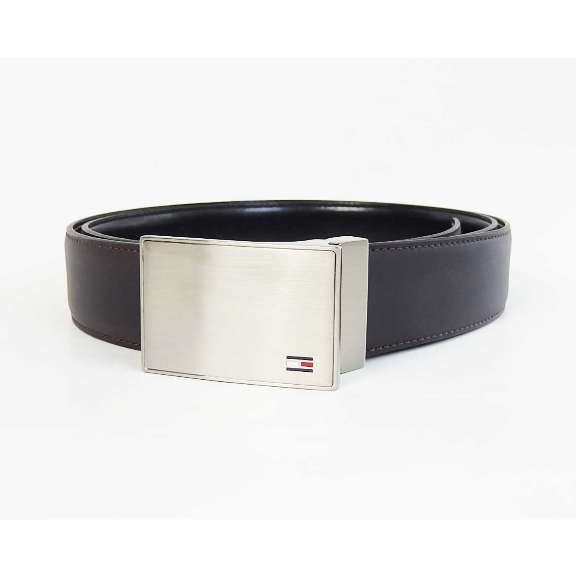 tommy hilfiger men's black belt